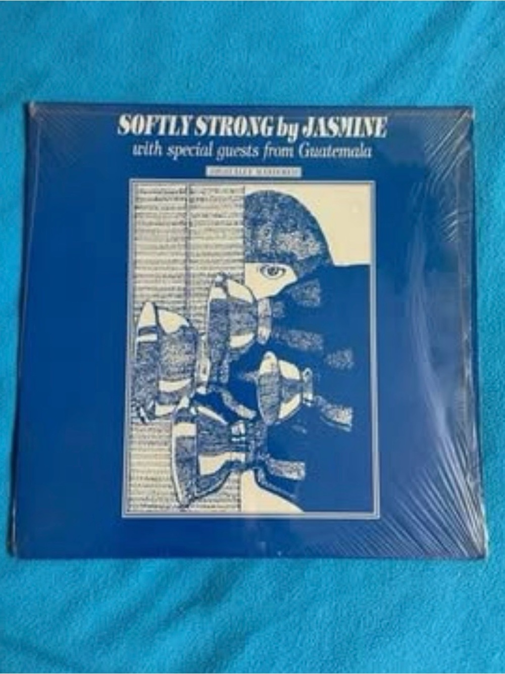 VINTAGE “SOFTLY STRONG” BY JASMINE VINYL RECORD ALBUM